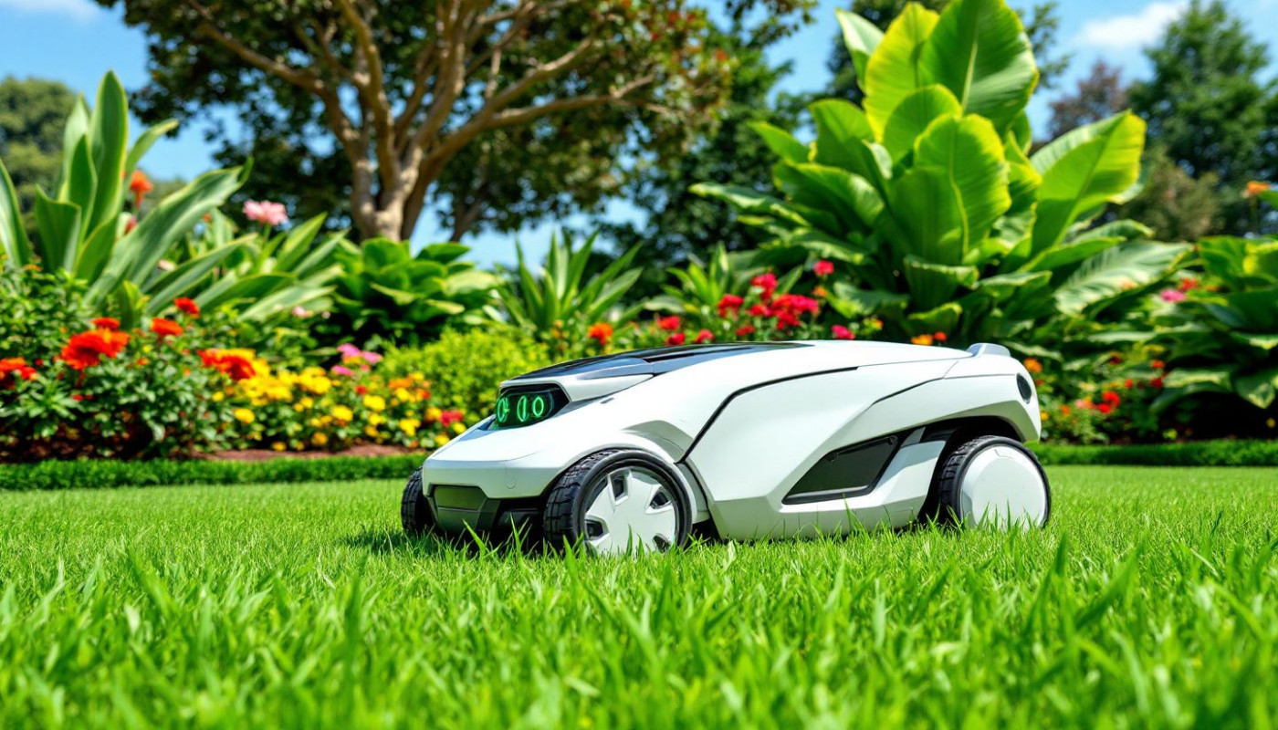 Comment maximiser l'efficacité de votre tondeuse robotisée ?
