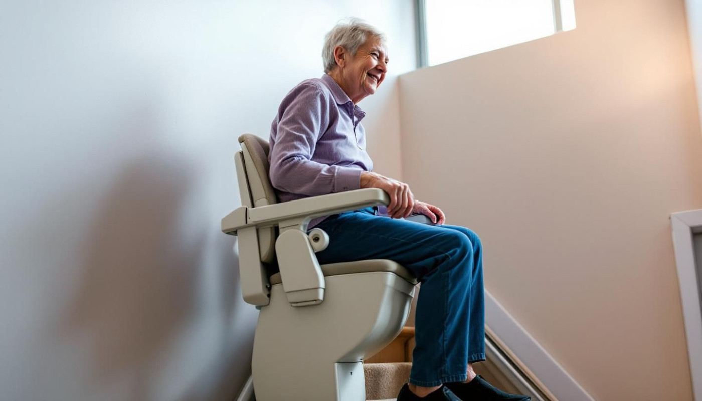 Optimiser l'autonomie chez soi : l'impact des monte-escaliers